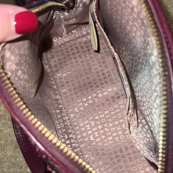 Red Glitter Kate Spade Dome Purse - Picture 4 of 6